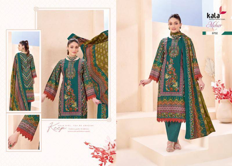 Kala meher vol-12 Dress material wholesalers in Bangalore
